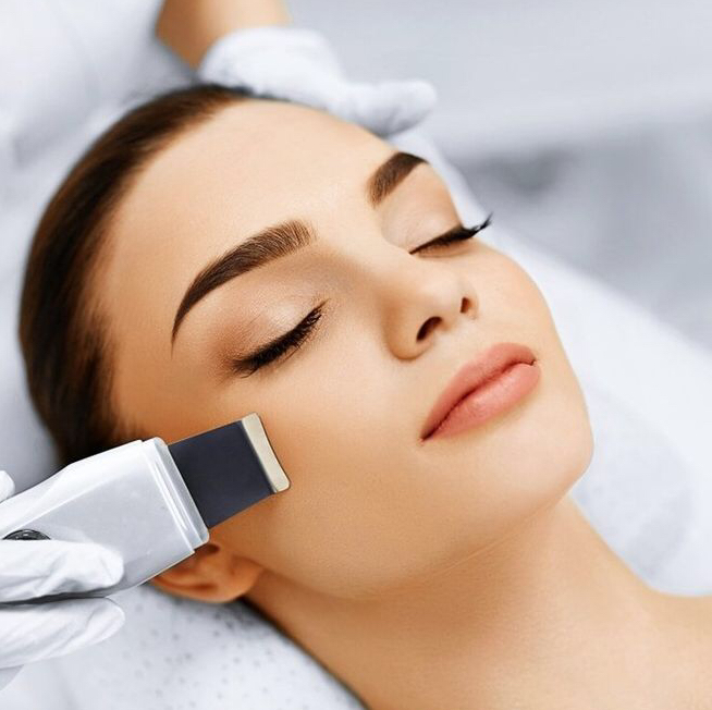 Ультразвуковой пилинг( чистка ) лица