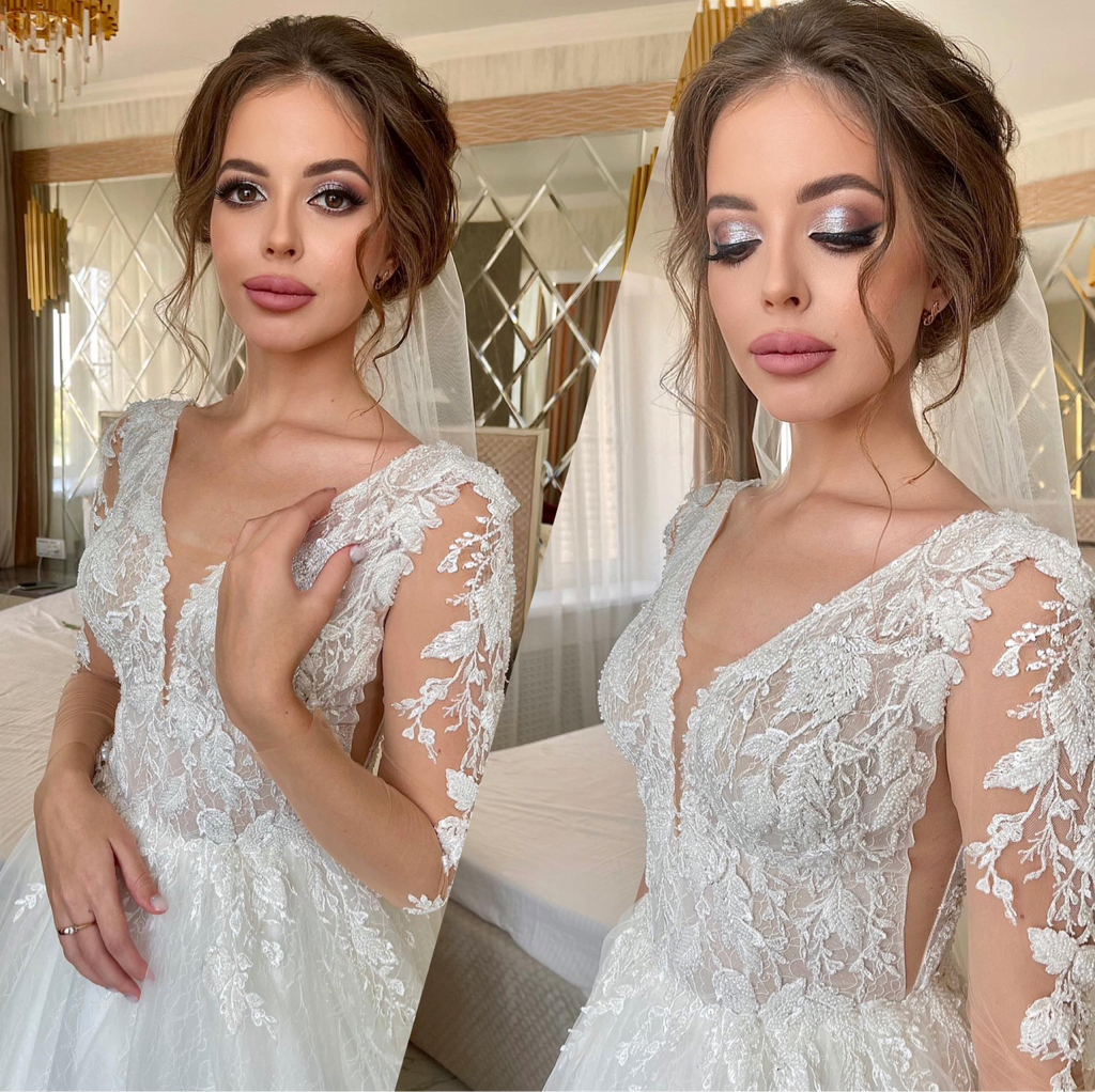 Образ «Невеста» (макияж +укладка)