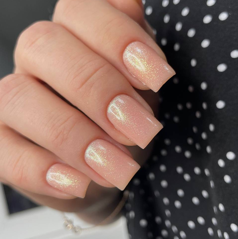 Комбинированный маникюр + покрытие гель-лаком