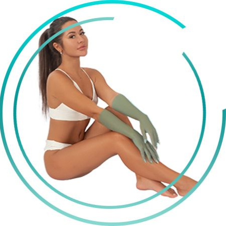 Руки до локтя