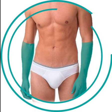 Руки до локтя (М)