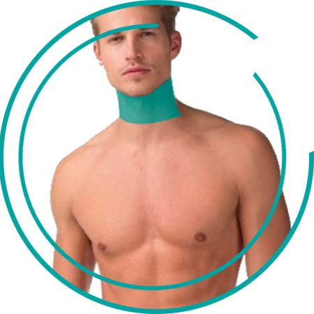 Передняя часть шеи (М)