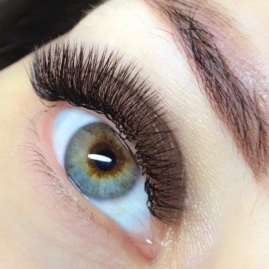 наращивание ресниц 2D