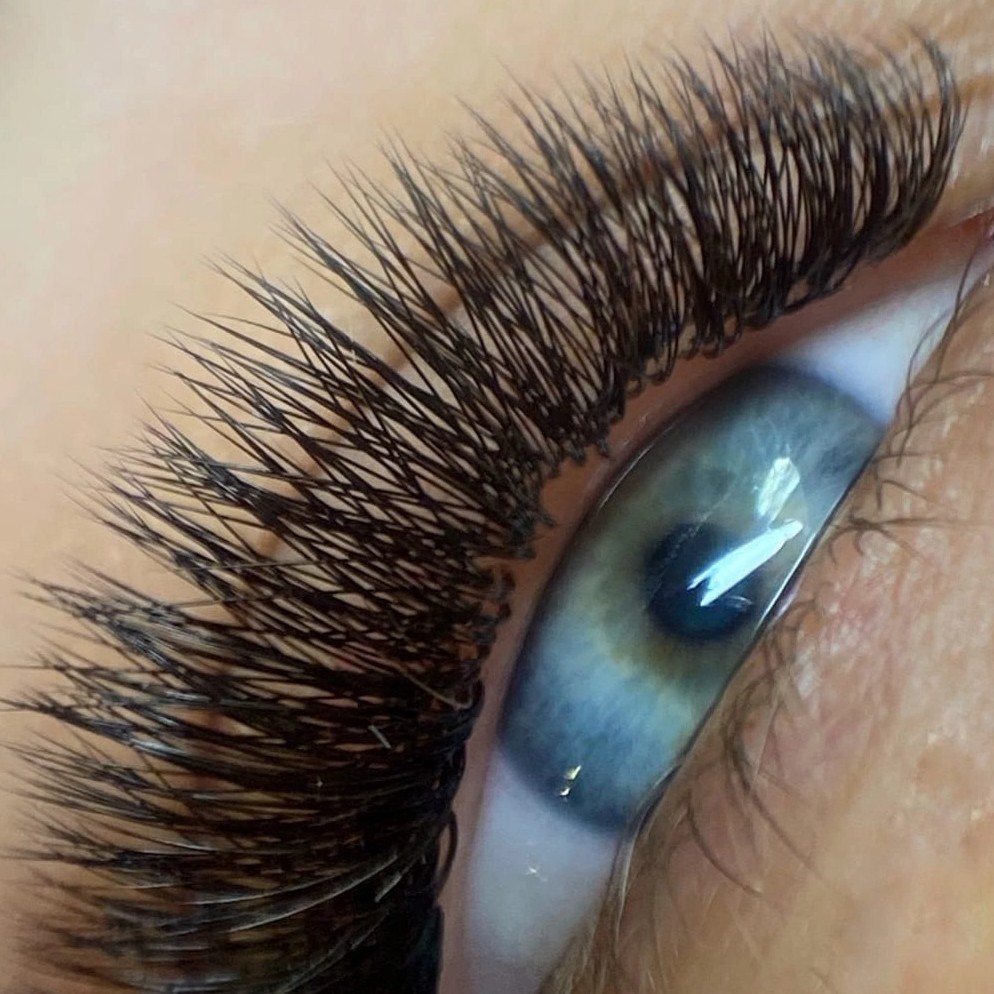 наращивание ресниц 2.5 D