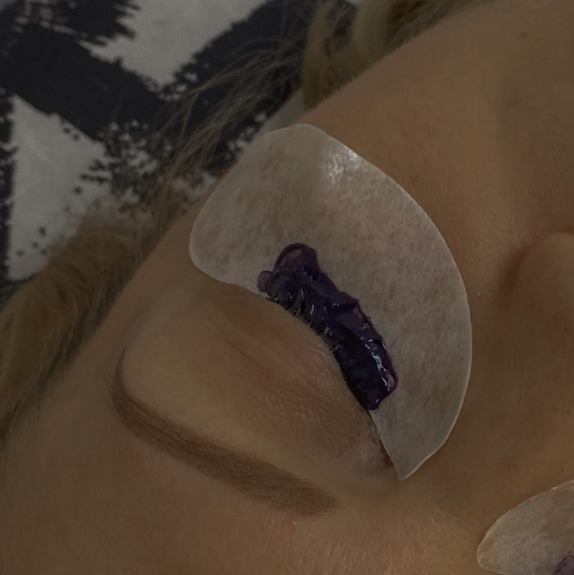 Окрашивание ресниц