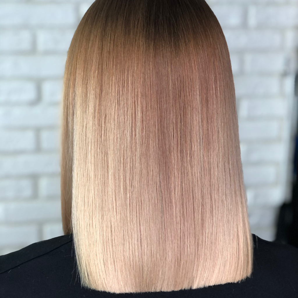 Растяжка цвета на готовую базу