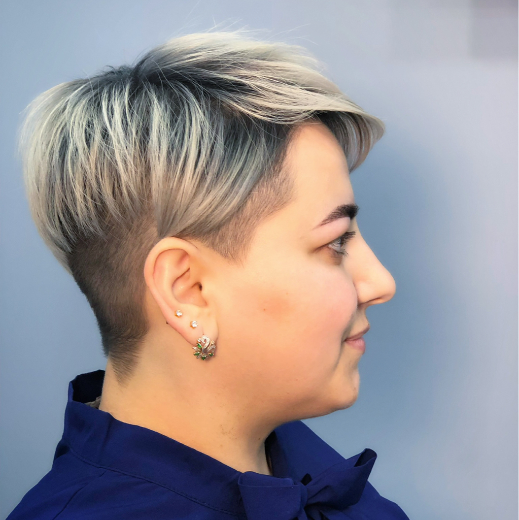 Укладка коротких волос