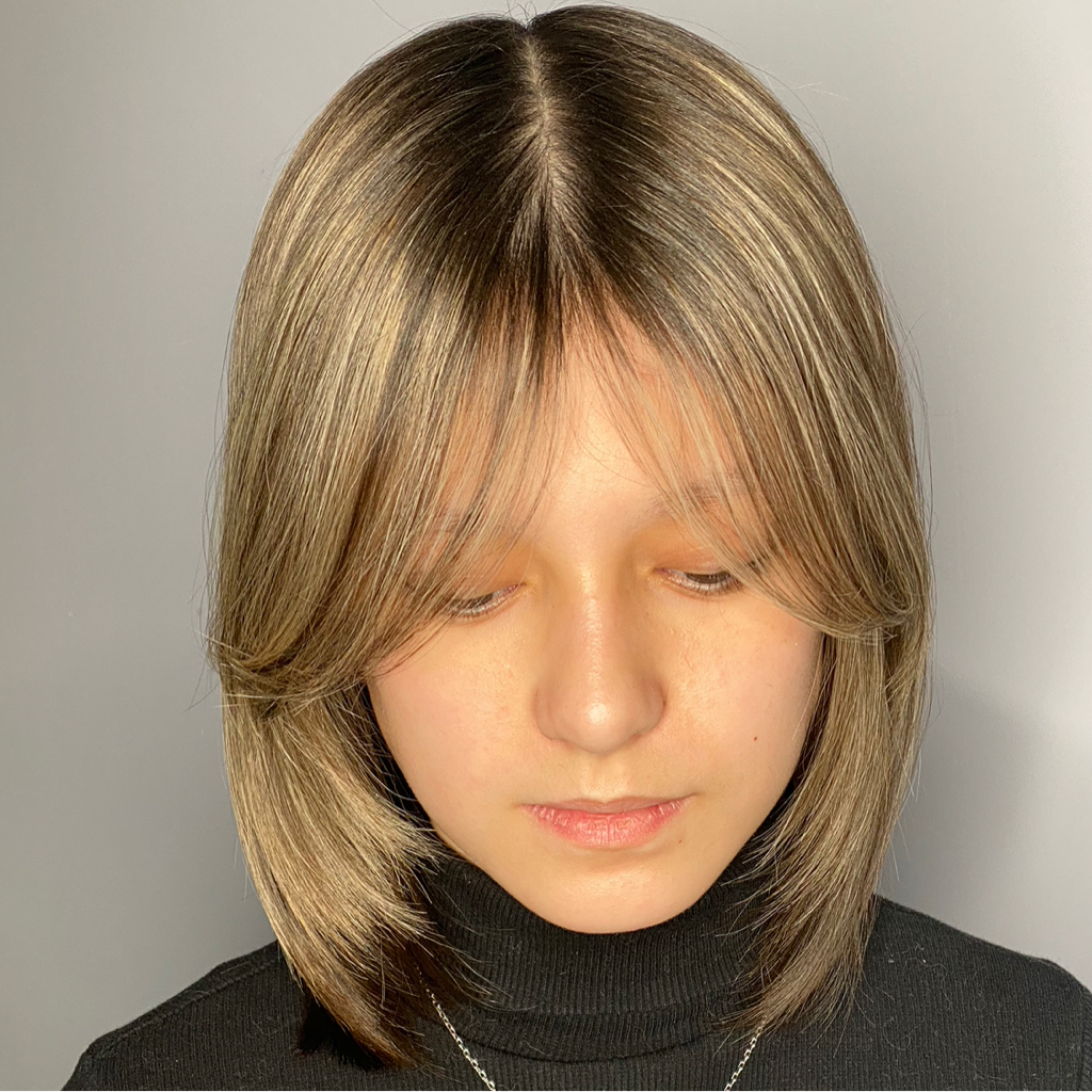 Стрижка челки