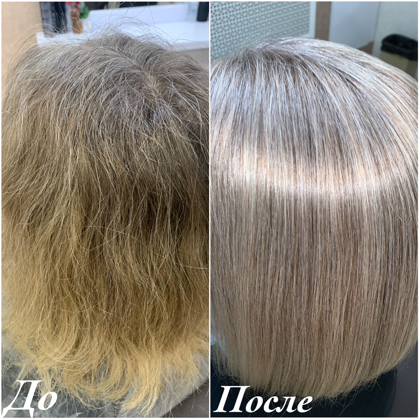 Мелирование (волосы до плеч)