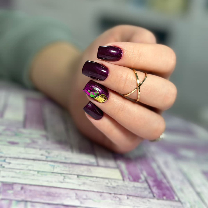 Маникюр , покрытие гель лак