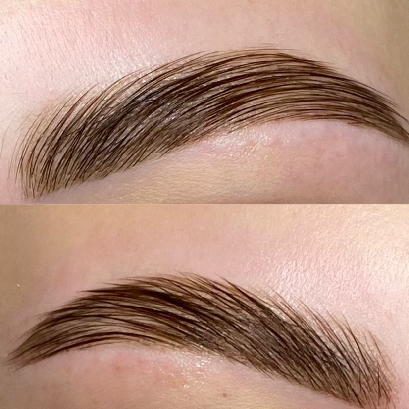 Коррекция бровей