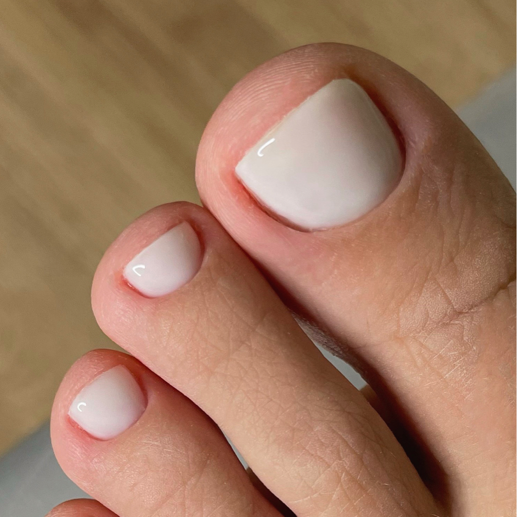 Педикюр с покрытием без стопы