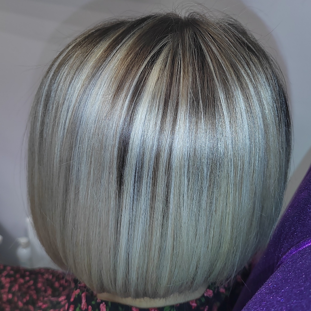 Мелирование 2 длина без тонирования