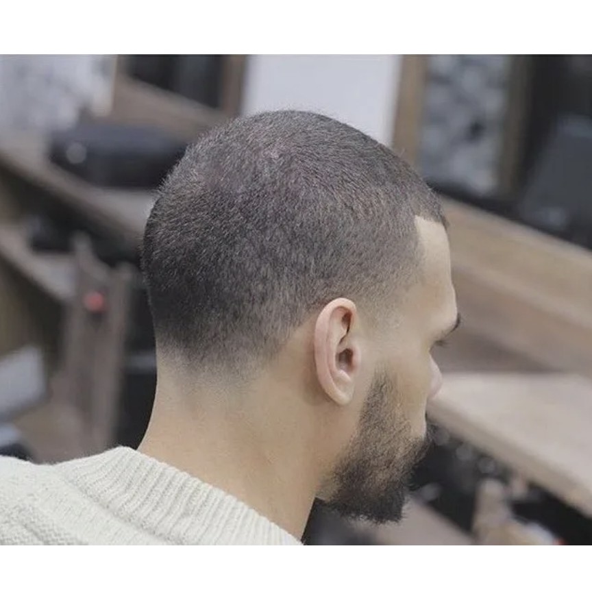 Мужская стрижка (машинкой) 1 насадка,без насадки