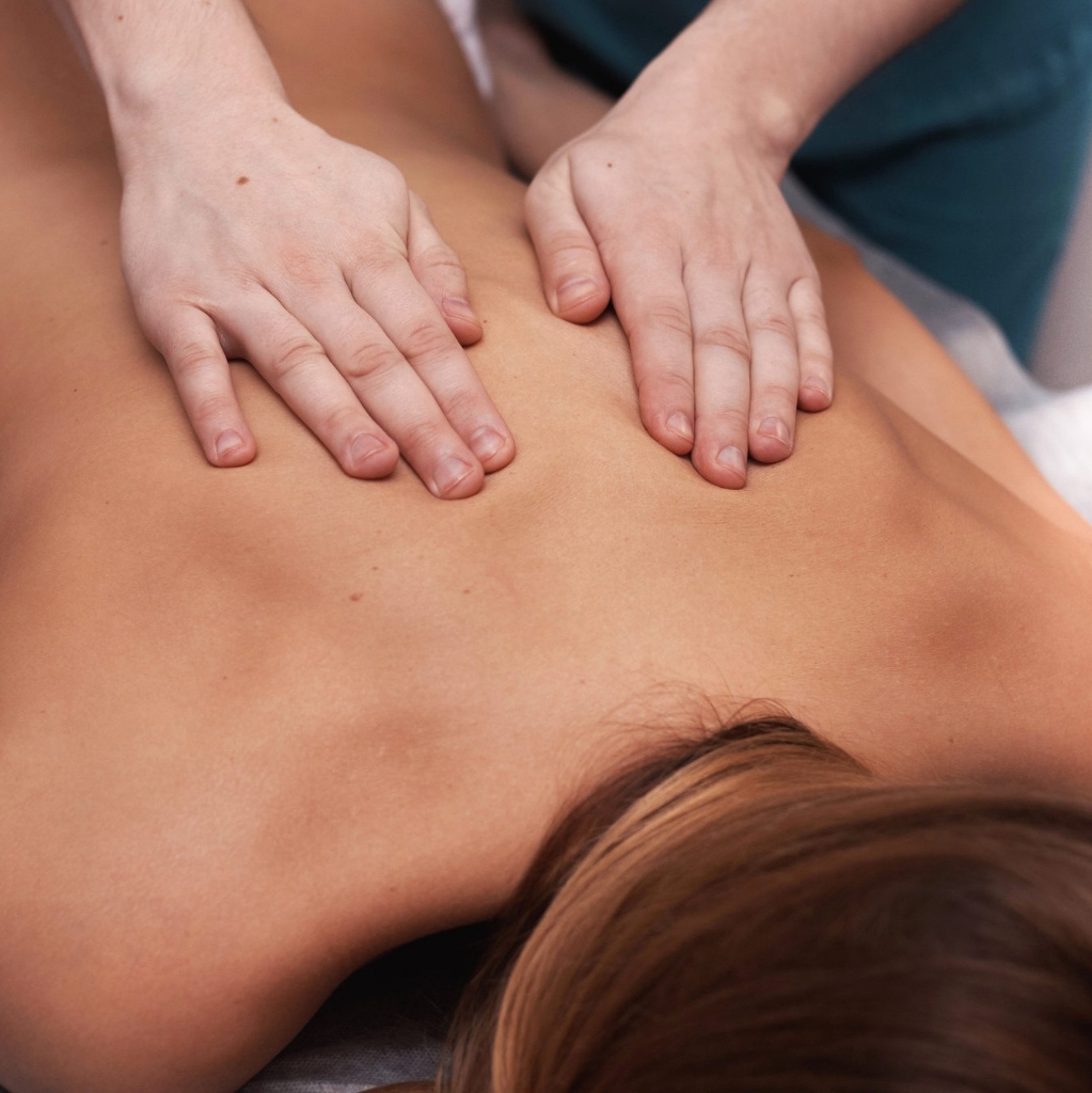 массаж спины