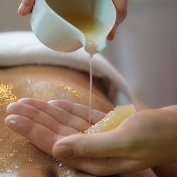 медовый массаж