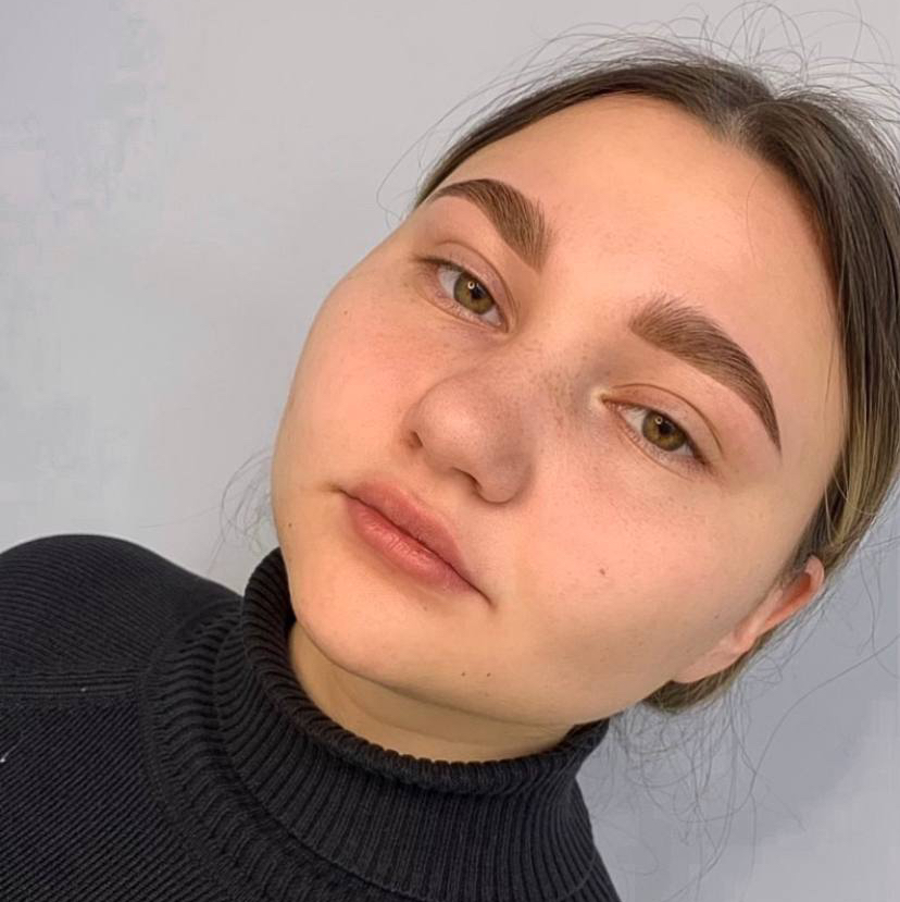 Оформление бровей (коррекция+окрашивание)