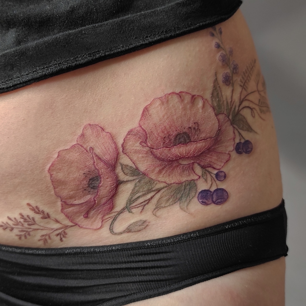 Акция!!!Татуировка/до 5 см