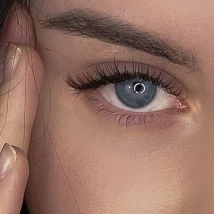 Снятие ресниц без наращивания