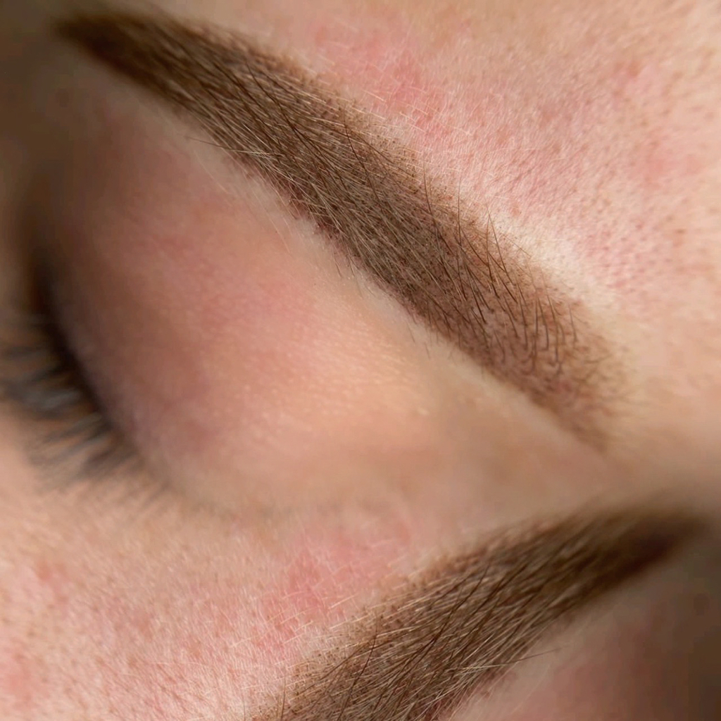 Перманентный макияж бровей