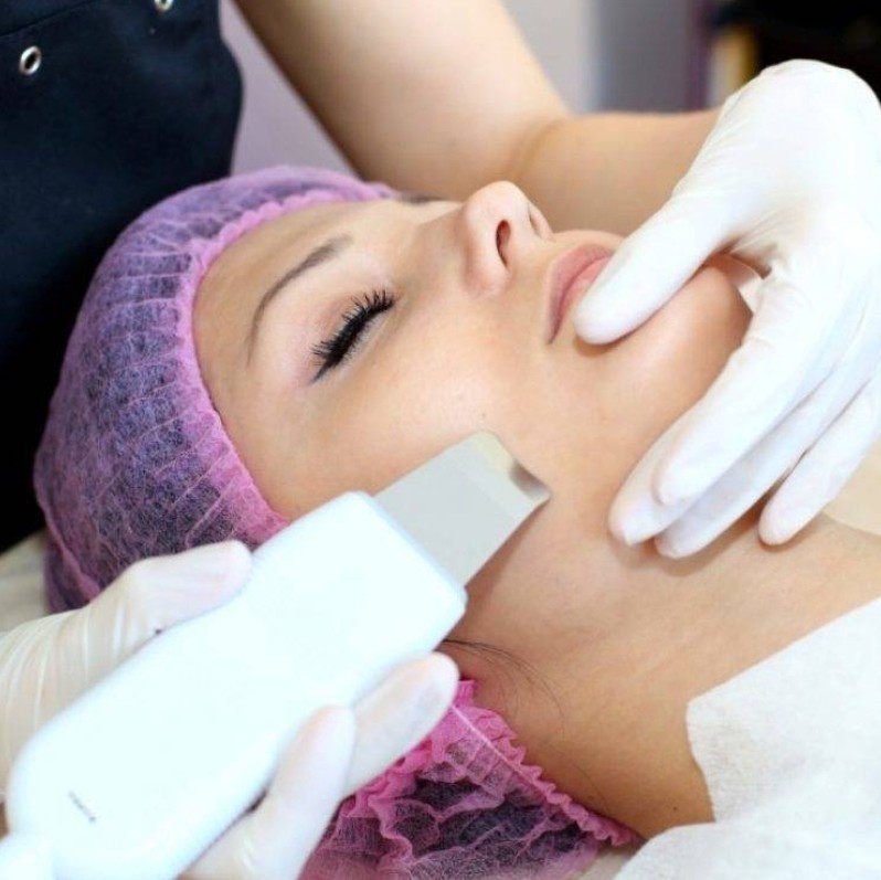 Ультразвуковая чистка лица