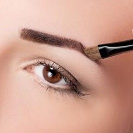 Окрашивание бровей