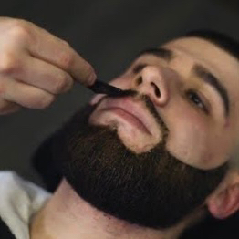 Тонировка бороды и усов