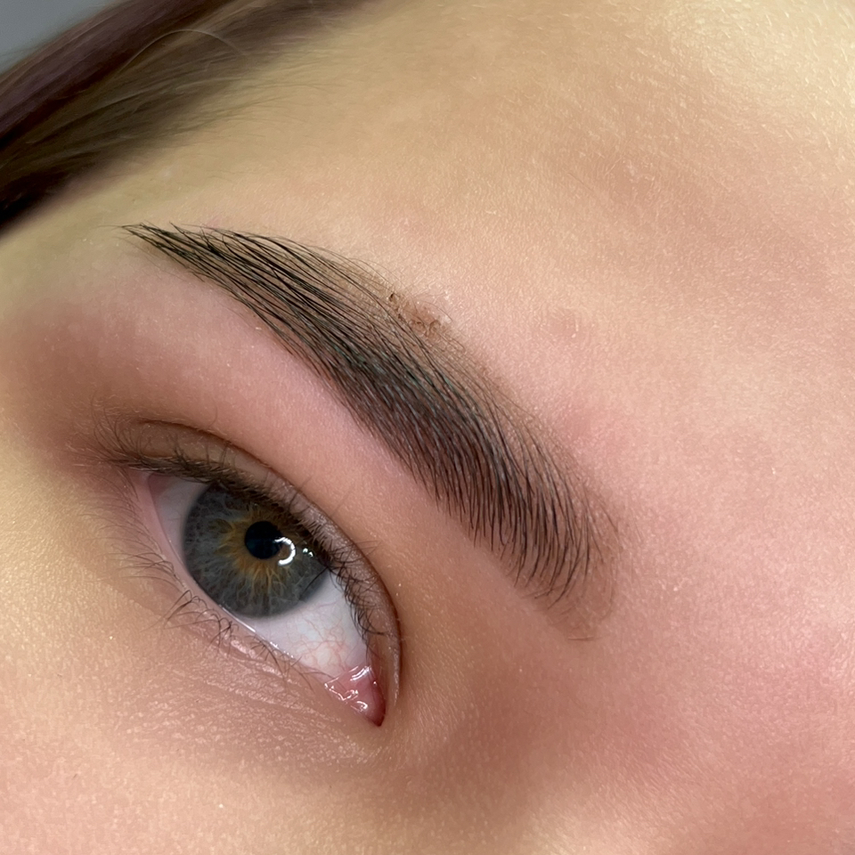 Архитектура бровей (Построение формы  и оформление пинцетом)