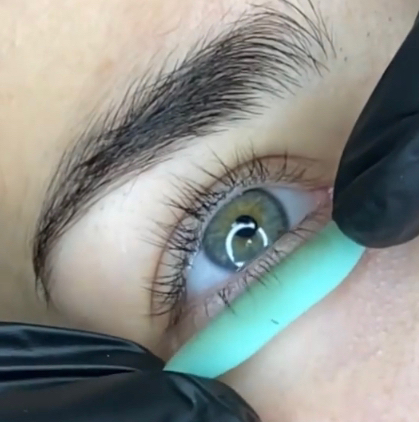Ламинирование нижних ресниц | Lamination of the lower eyelashes