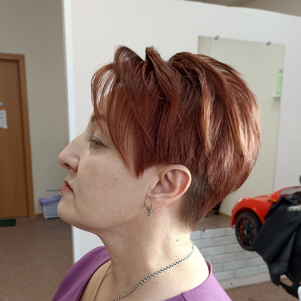 Укладка коротких волос