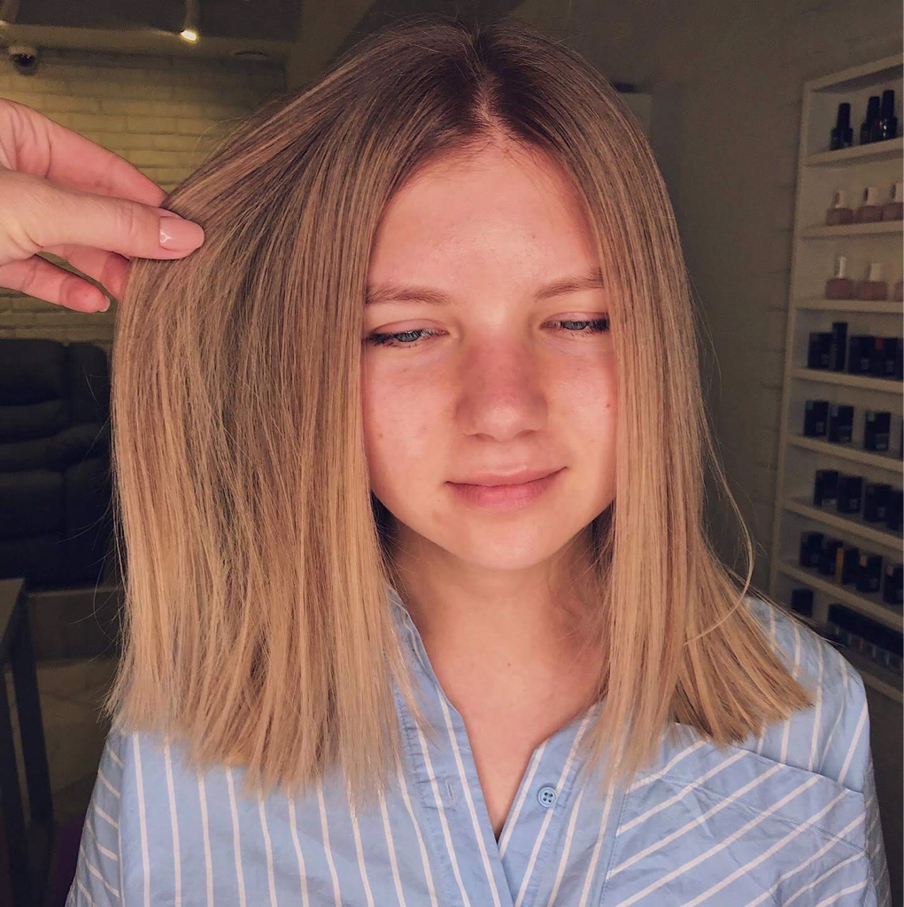 Сложное окрашивание короткие/каре