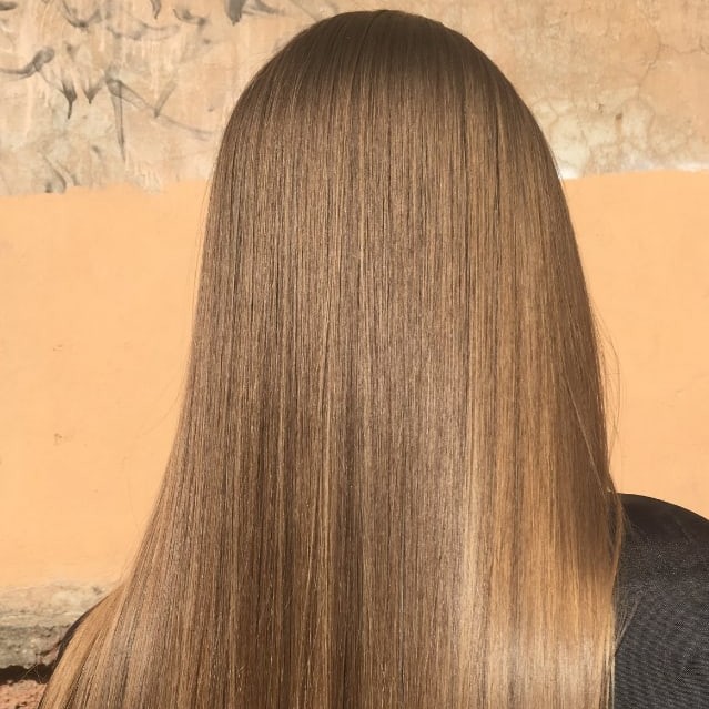 Коллагеновое восстановление  волос