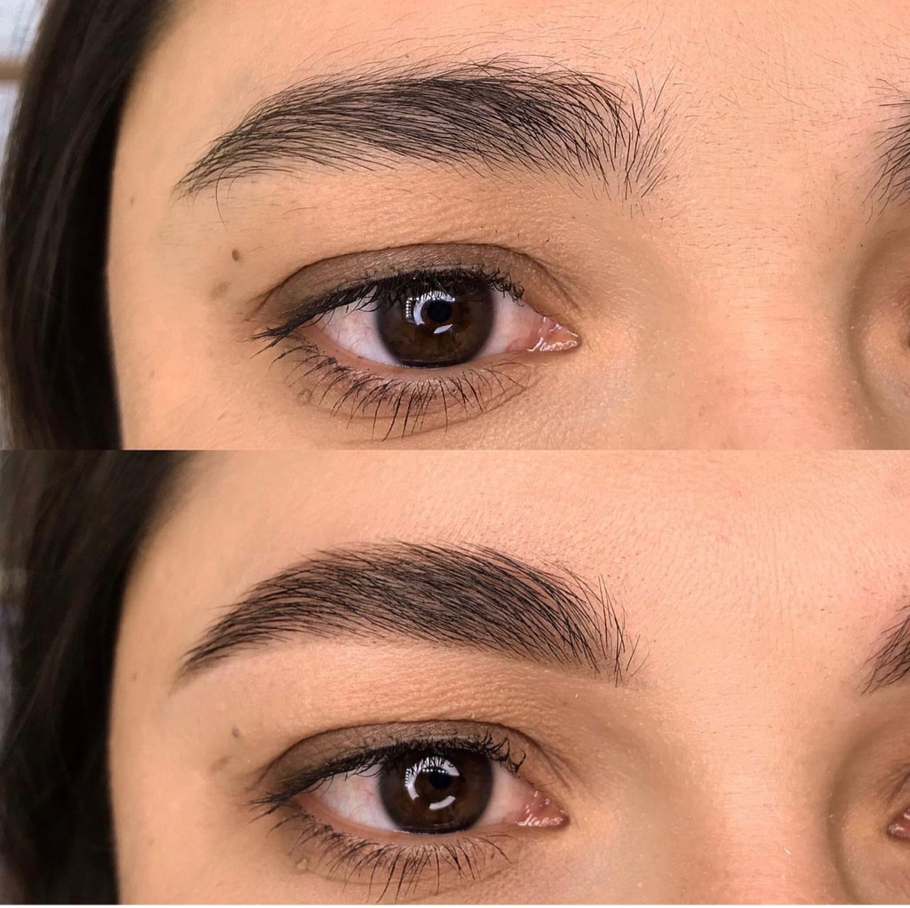 Долговременная укладка бровей/ламинирование+окрашивание/коррекция