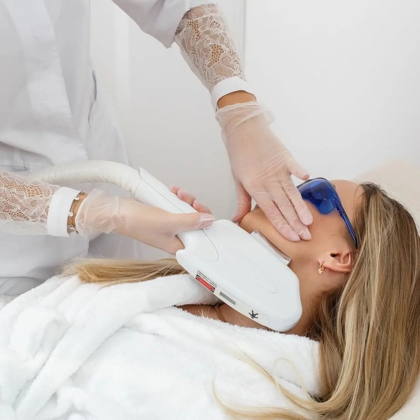 Лазерная эпиляция-лицо полностью