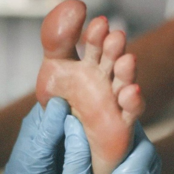 Педикюр стопа+пальчики с покрытием гель лак 🔝мастер