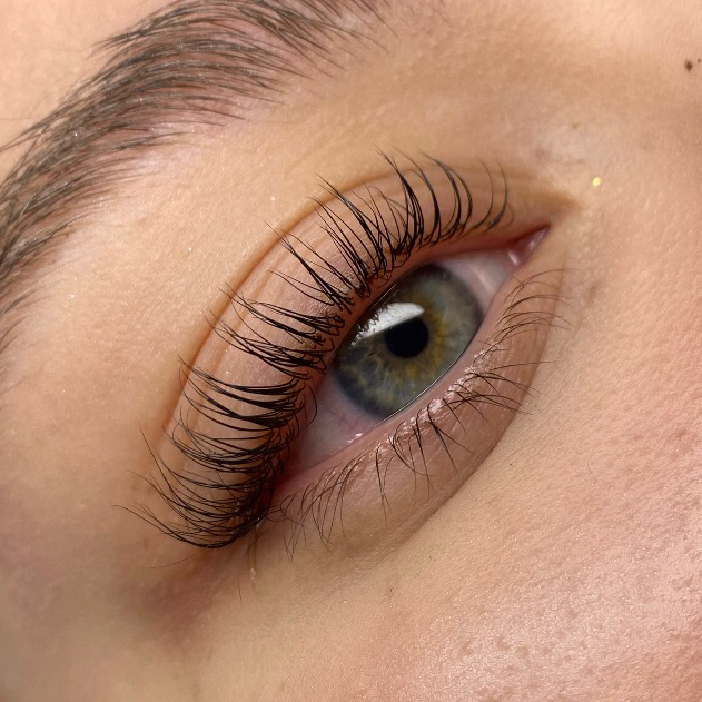 Ламинирование ресниц+окрашивание