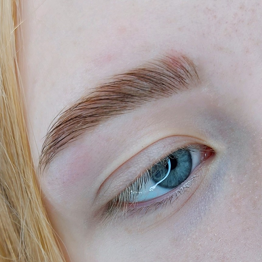 Ламинирование бровей + коррекция + окрашивание