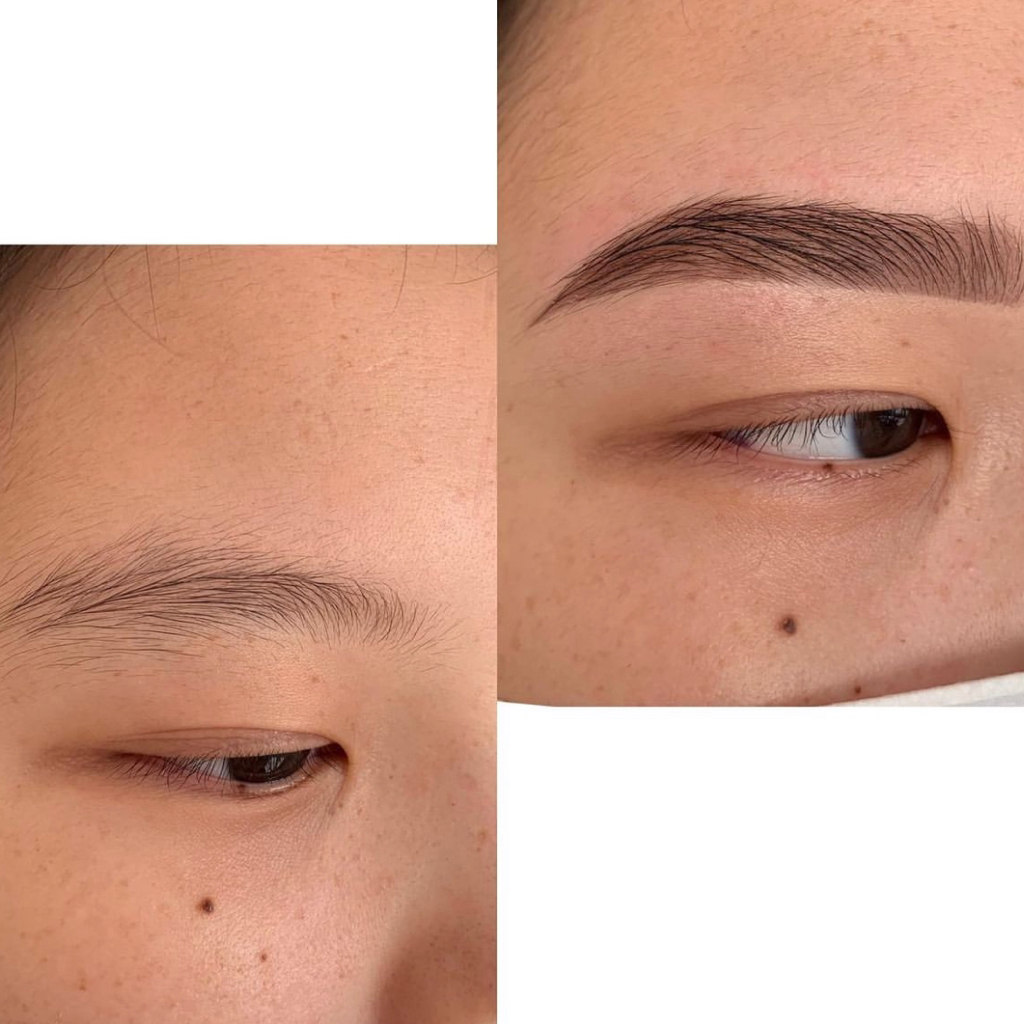 Архитектура бровей + Окрашивание краской/хной