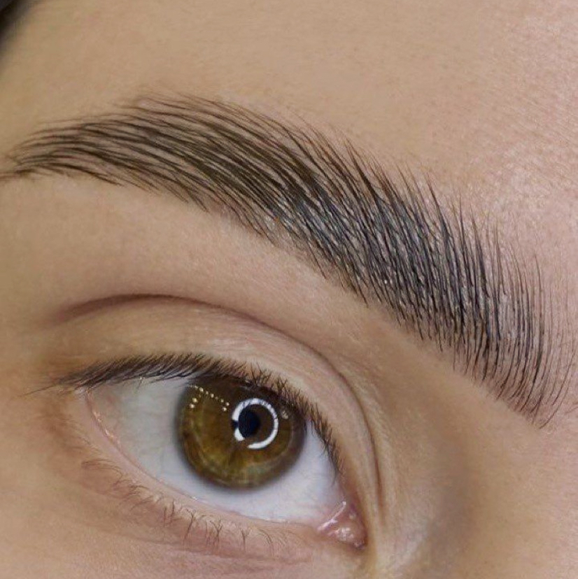 Окрашивание бровей