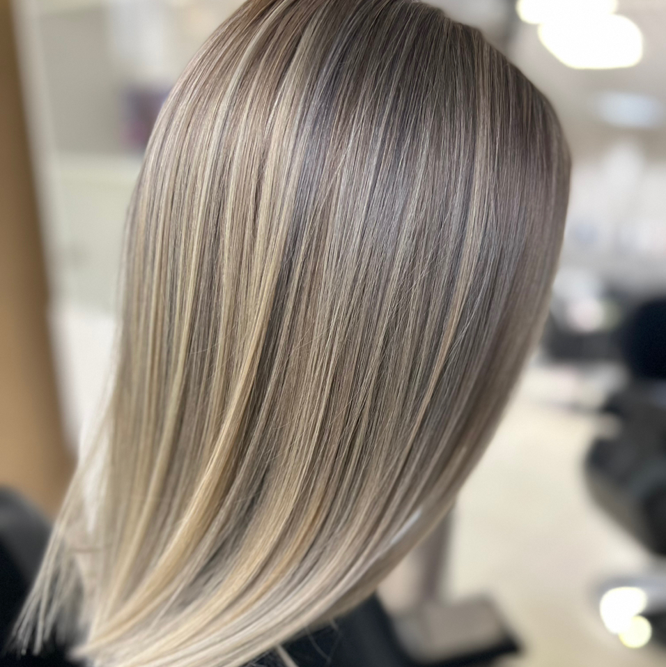 Сложное окрашивание средняя длина