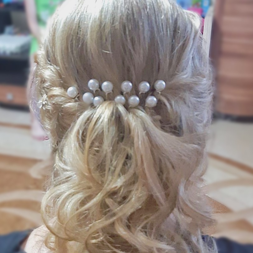 Причёска вечерняя