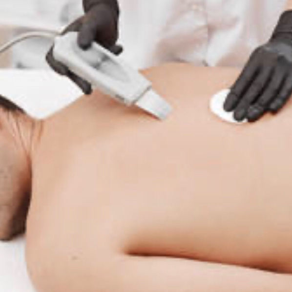 Чистка спины/декольте+пилинг