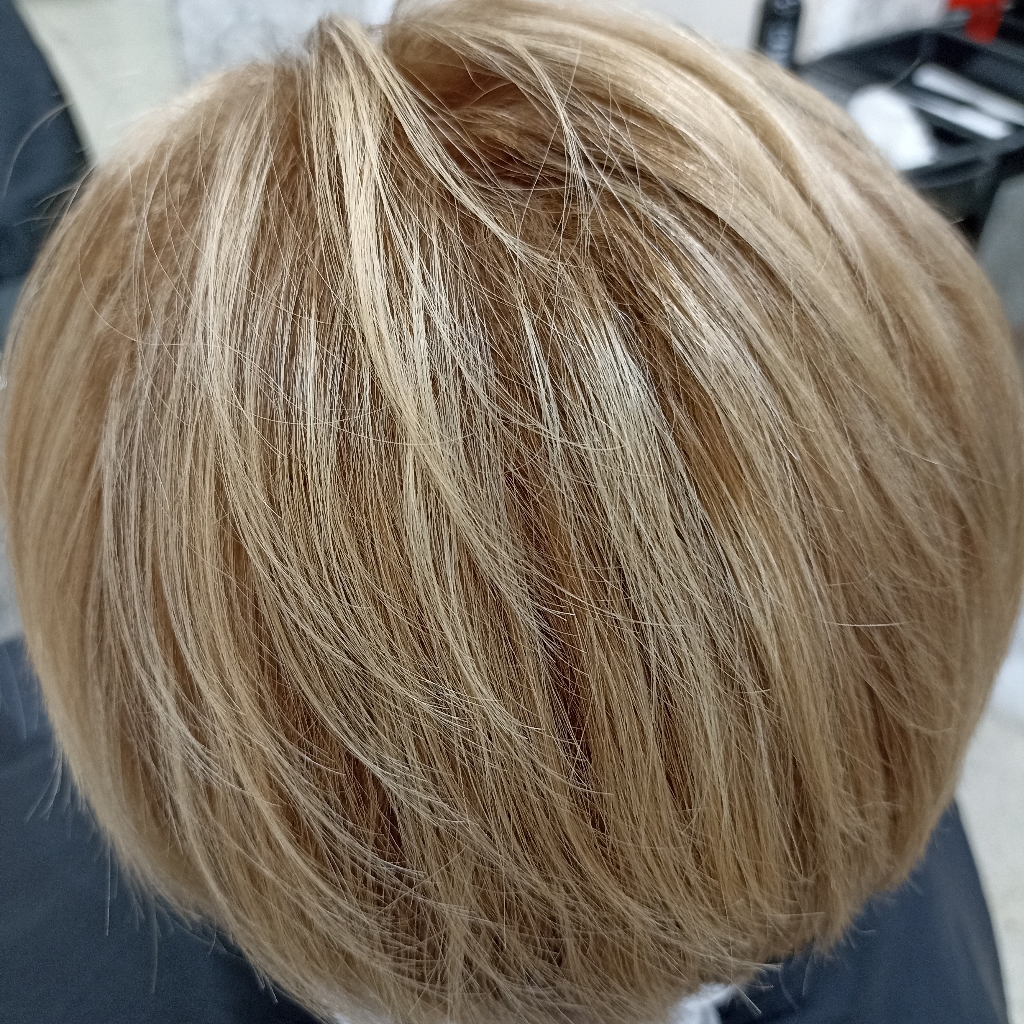 Мелирование коротких волос