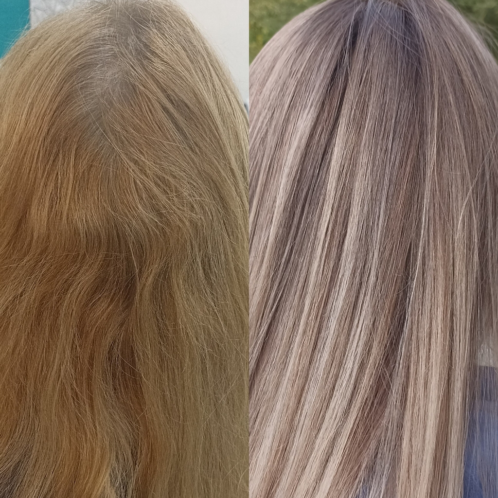 Сложное окрашивание длинных волос