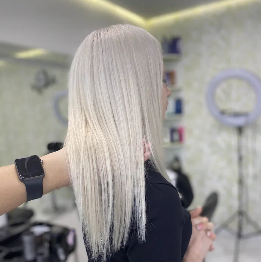 Окрашивание в блонд