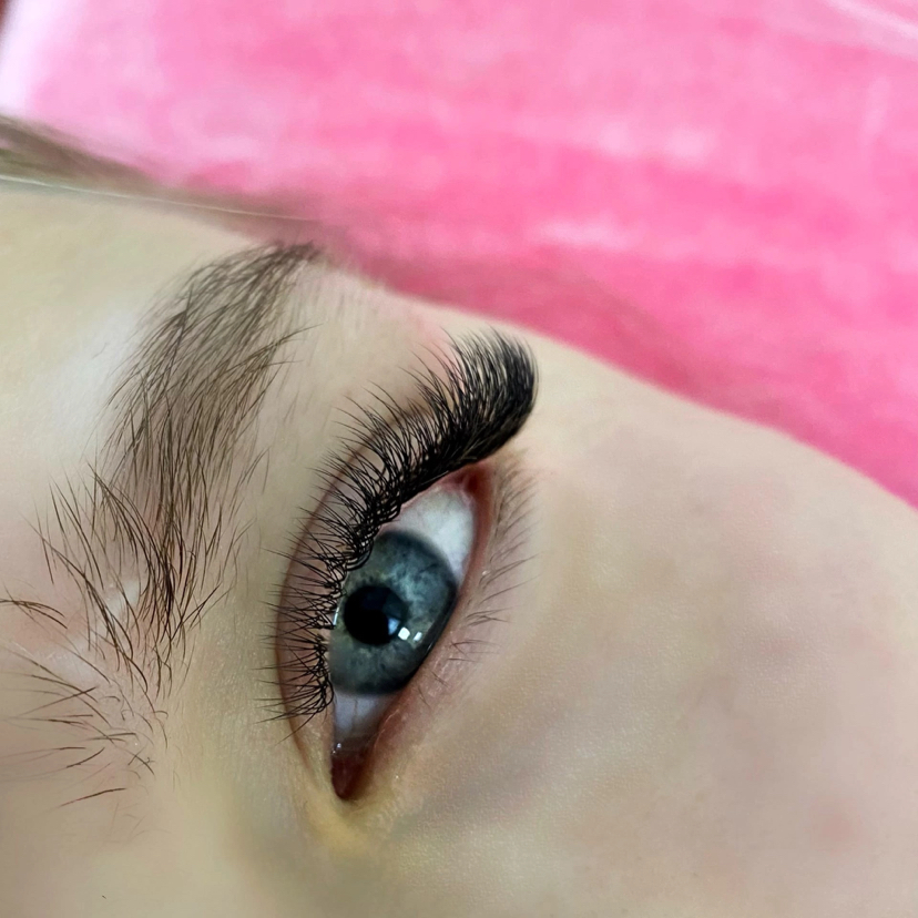 1,5д наращивание ресниц