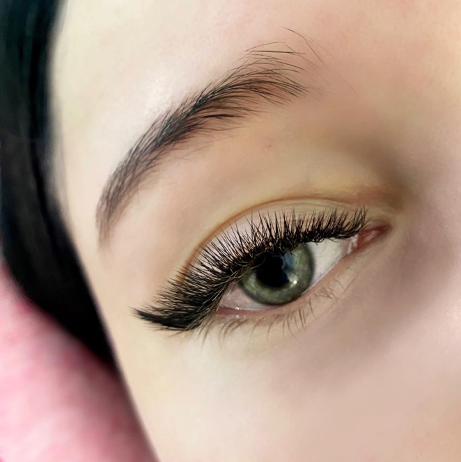 2,5д наращивание ресниц