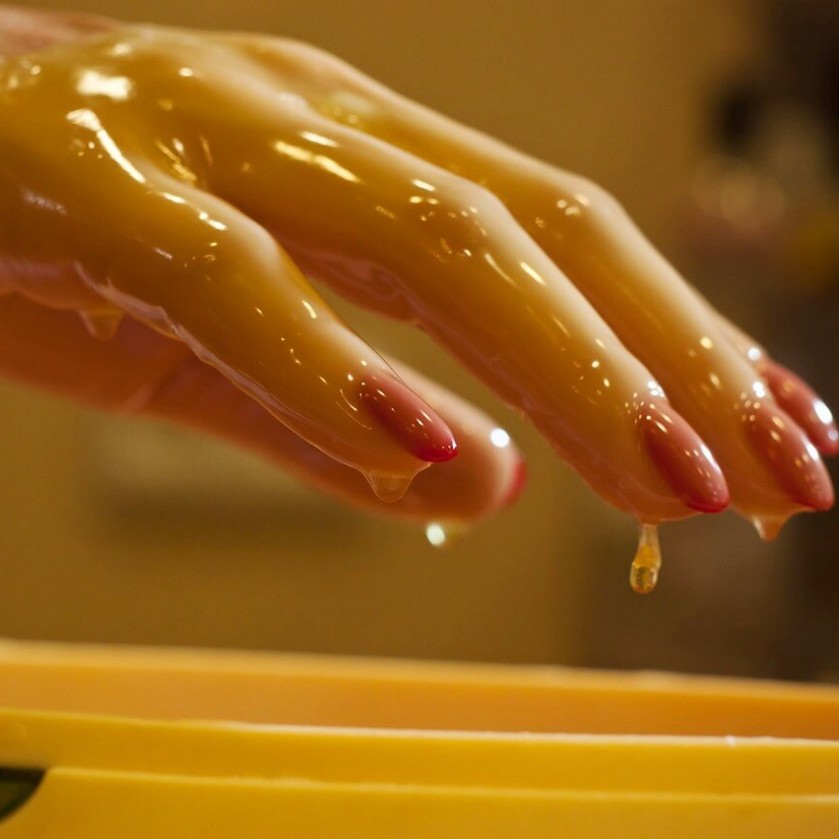 Парафинотерапия.