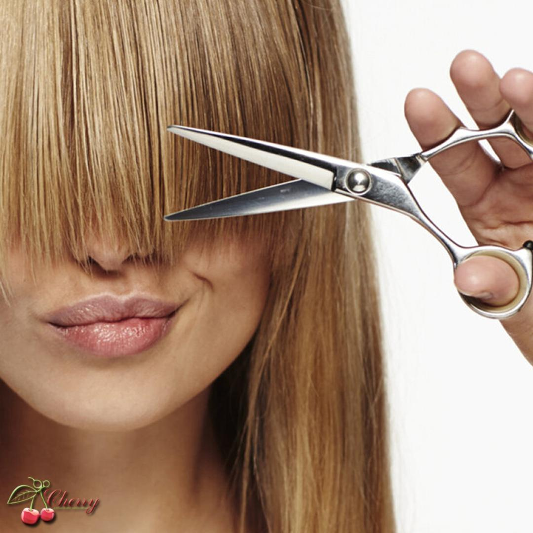 Оформление челки