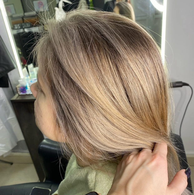 Окрашивание корней до 2см